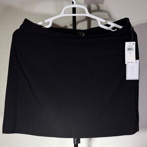 1. State Black Mini Skirt